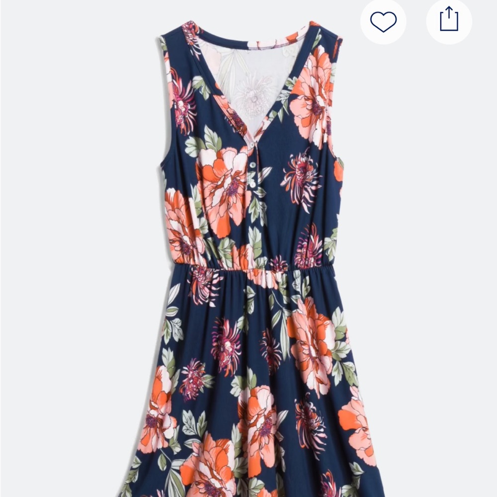 Floral Sleeveless Dress